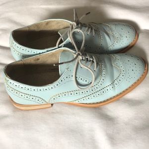 ModCloth talking picture oxford flat